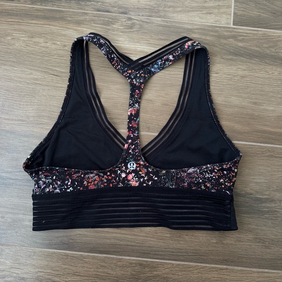 LULULEMON Find Focus Bra Flowerescent Multi - Picture 4 of 5